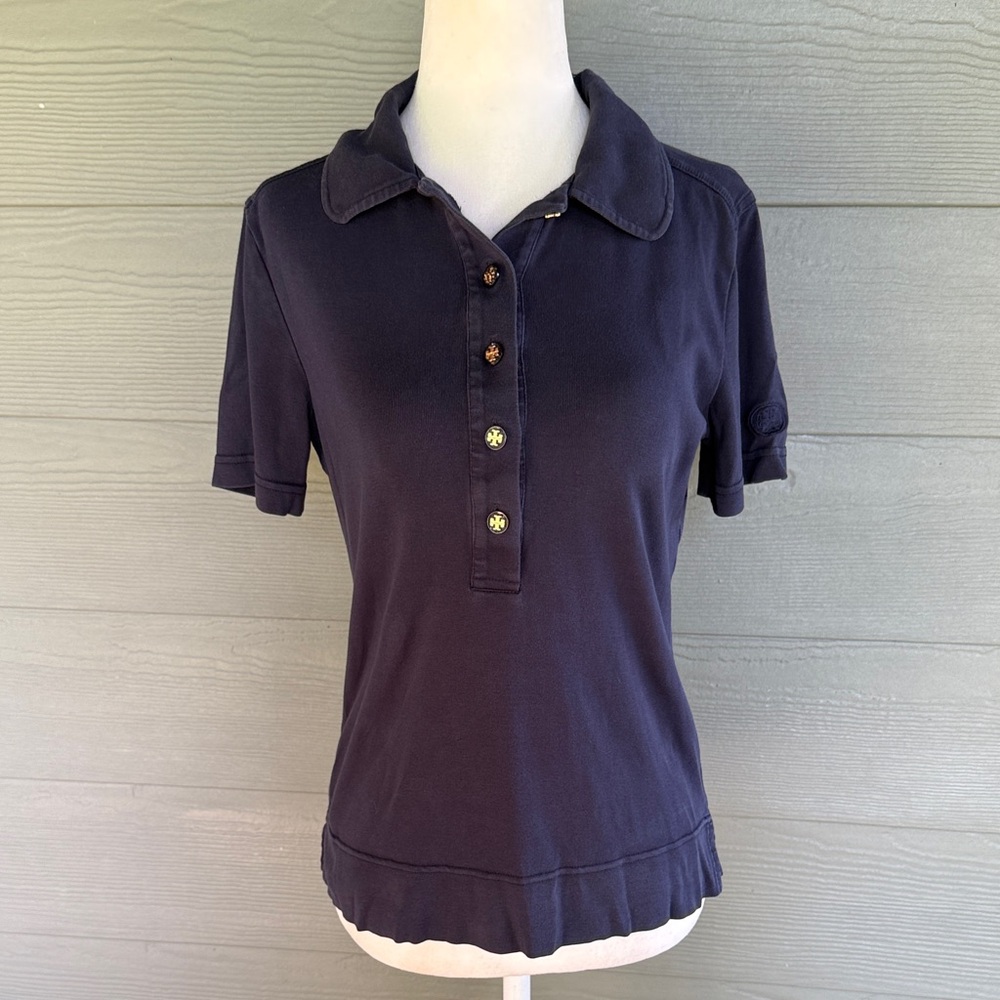 Tory Burch Short Sleeve Polo Shirt